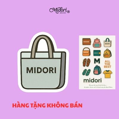 STICKER VÍ ĐI HỌC DỄ THƯƠNG THỜI TRANG | MIDORI STUDIO