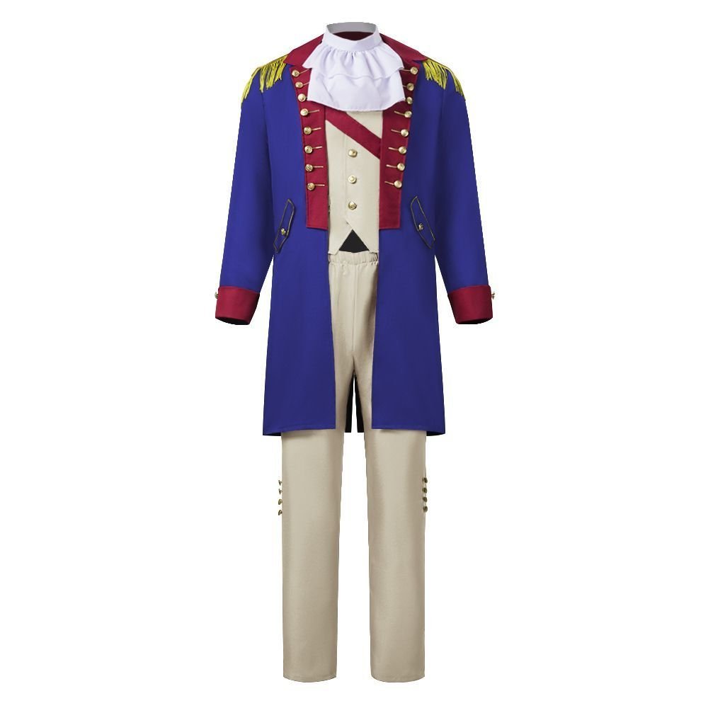 Trang phục biểu diễn George Washington Hamilton phong cách quân phục cổ điển cao cấp bền đẹp bền đẹp