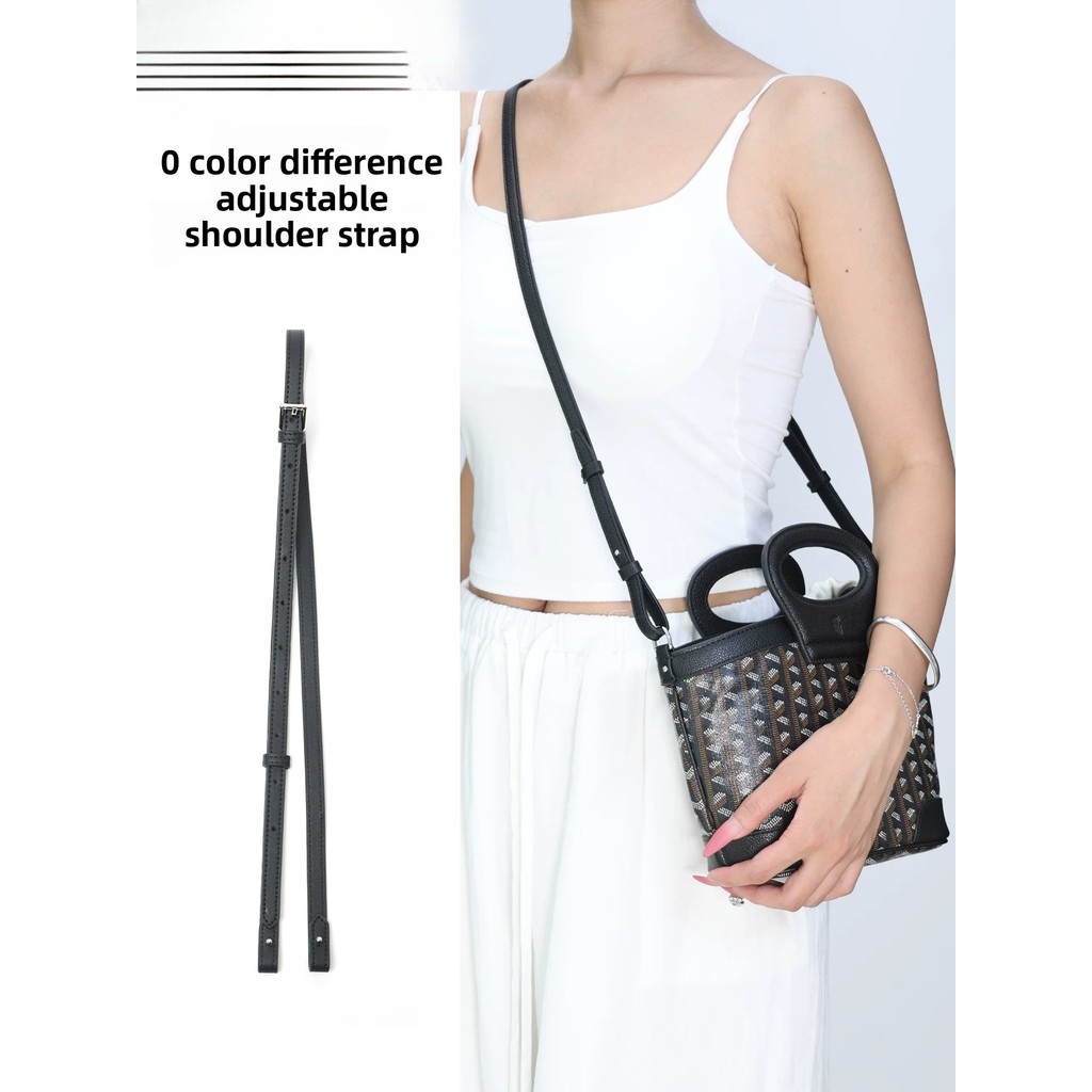 [Chỉ Dây Đeo Vai] Thích Hợp Cho Goyard Goyard Giỏ Rau Mini Beluga Dây Đeo Túi Xô Thay Thế Đeo Ngang 