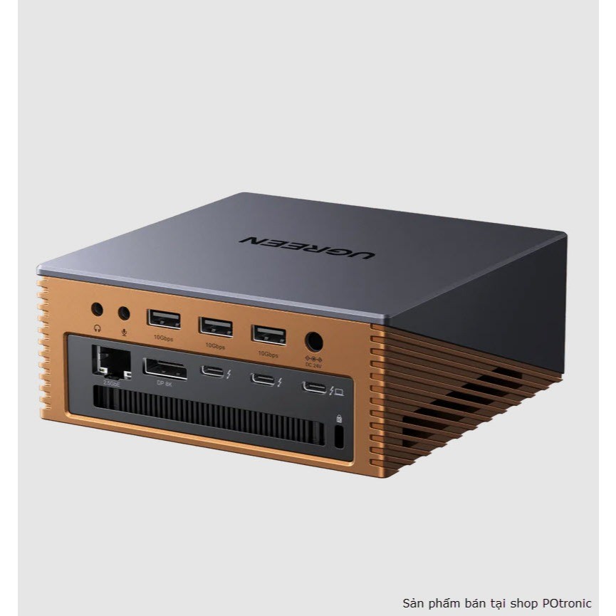 UGREEN Revodok Maxidok 17-in-1 Trạm kết nối Thunderbolt™ 5 – Tốc độ 120Gbps, sạc 240W, 8K@60Hz .