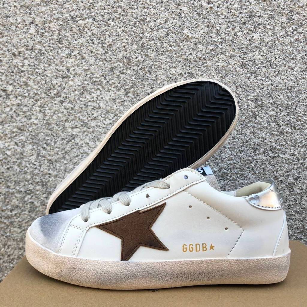 Giày thể thao thời trang cổ thấp Golden Goose Star Giày bẩn đau khổ RTOK