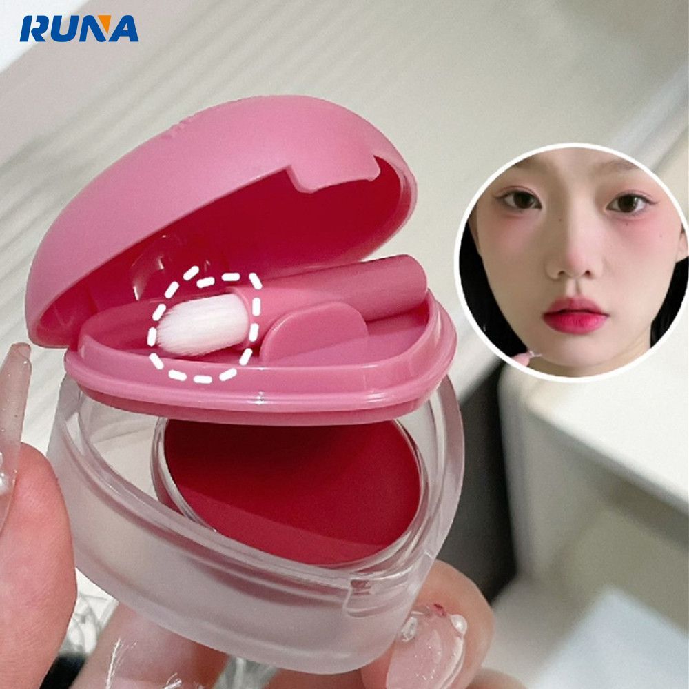 Phấn má hồng HERORANGE Brightening Blush Delicate Uniform Smooth Natural Blush Shenden Delicate Blus