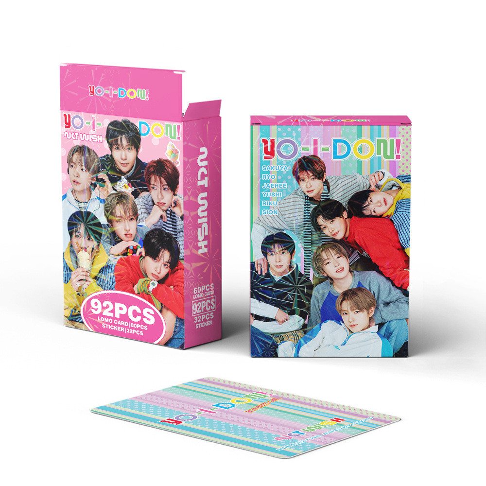 92-96 Chiếc NCT WISH YO-I-DON BOY MEETS GIRL Lomo Cards Way V DREAM Go Back To The Future Sticker DR