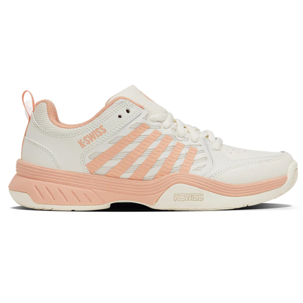 Giày Pickleball Nữ Kswiss COURT EXPRESS 2 EGRET/PEACH PARFAIT