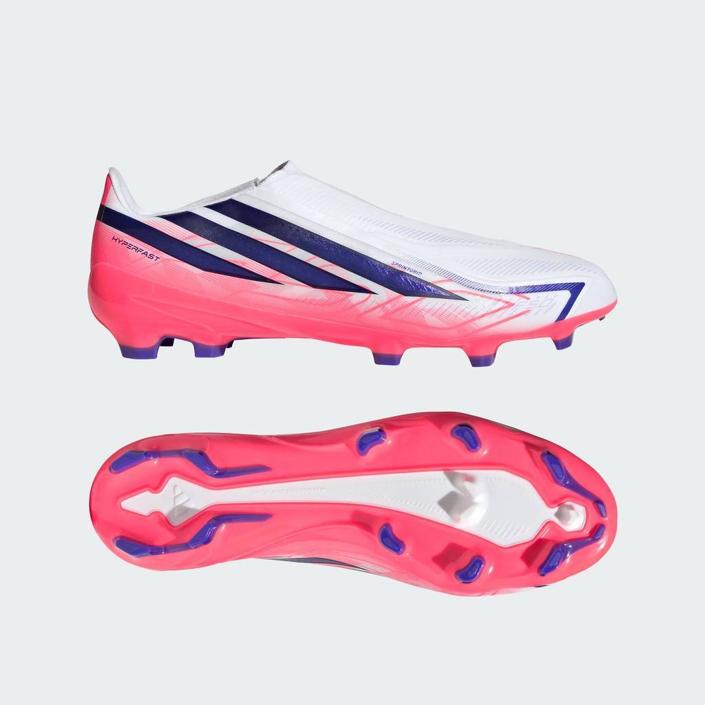 adidas Bóng đá Giày Đá Bóng Không Dây Firm Ground F50 Hyperfast League Unisex trắng KJ3415