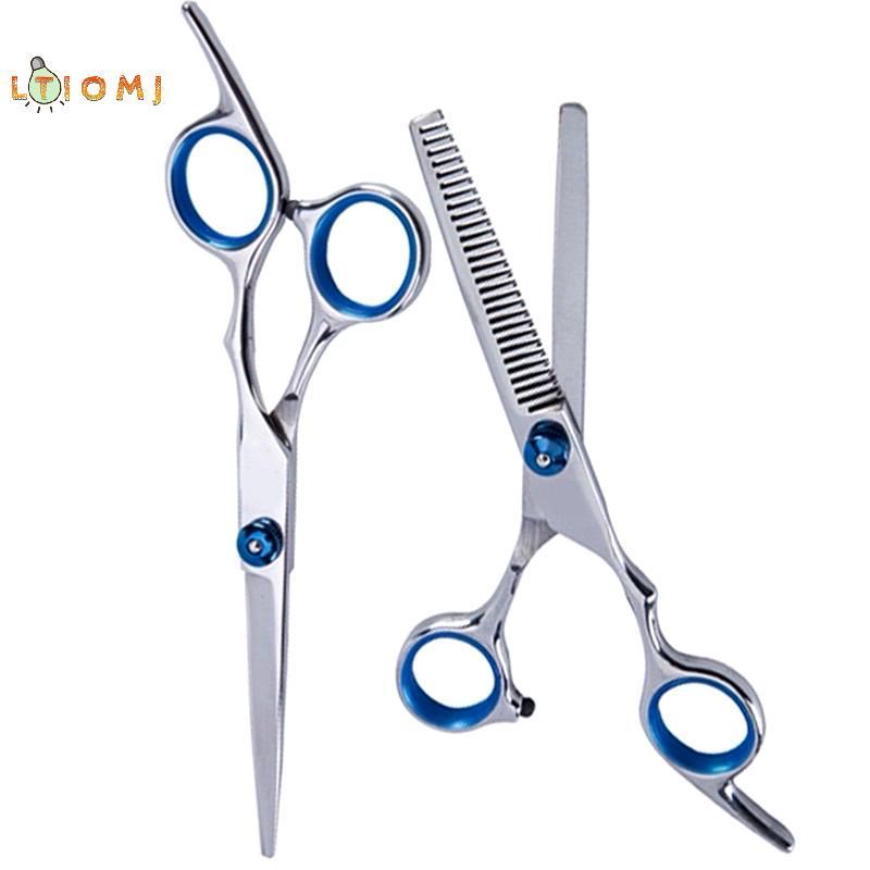 [LTIOMJ] Bộ Kéo Cắt Tóc Salon Cắt Tóc 6 Inch Chất Lượng Chuyên Nghiệp Cắt Và Làm Mỏng Cho Gia Đình V