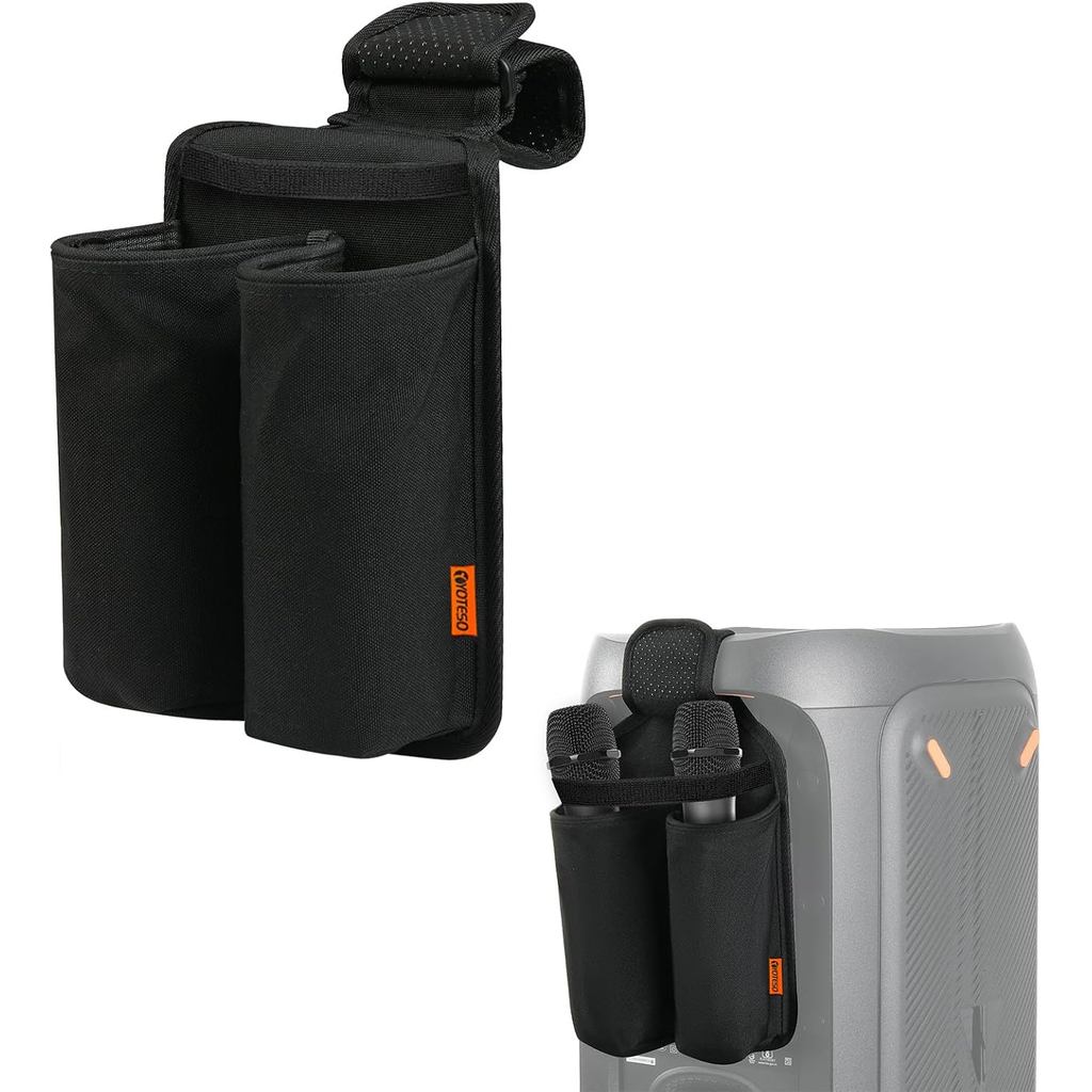 Ốp Micro Không Dây, Giá Đỡ Micro Kép & Túi Mic, Tương Thích Với Hệ Thống Micro Hai Không Dây JBL & H