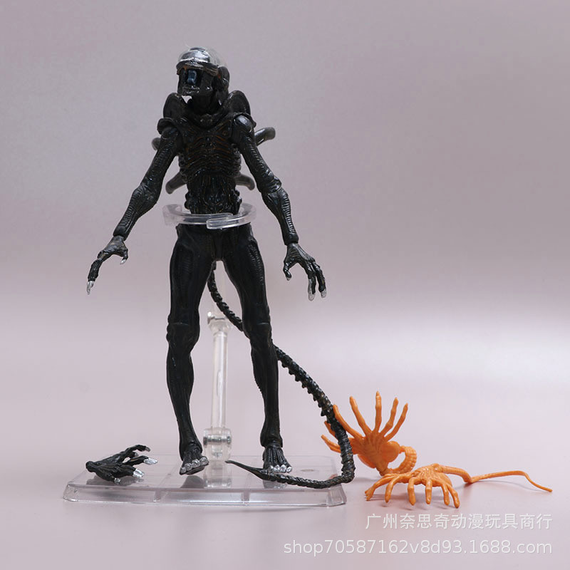 Phim Hàng Hóa Yoren NECA Alien Wars Iron-Blood Alien Change Hand Office Doll Model Đồ Trang Trí