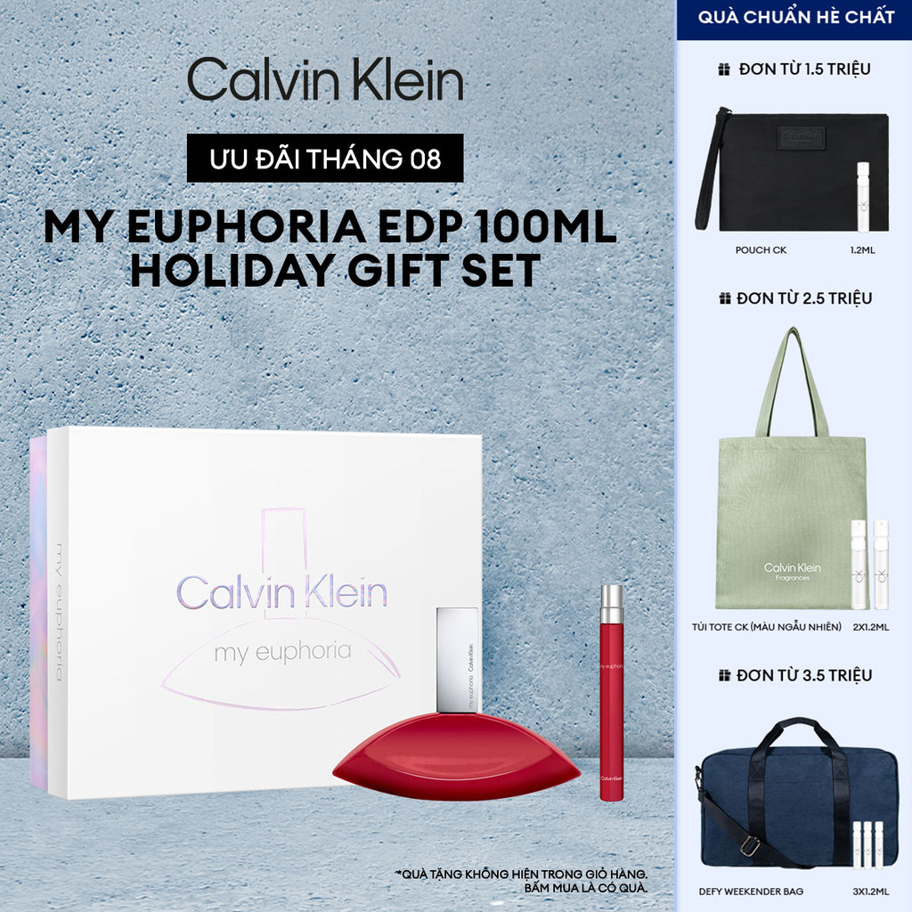 Bộ quà tặng Nước Hoa Nữ Calvin Klein My Euphoria Women EDP 100ml Gift Set