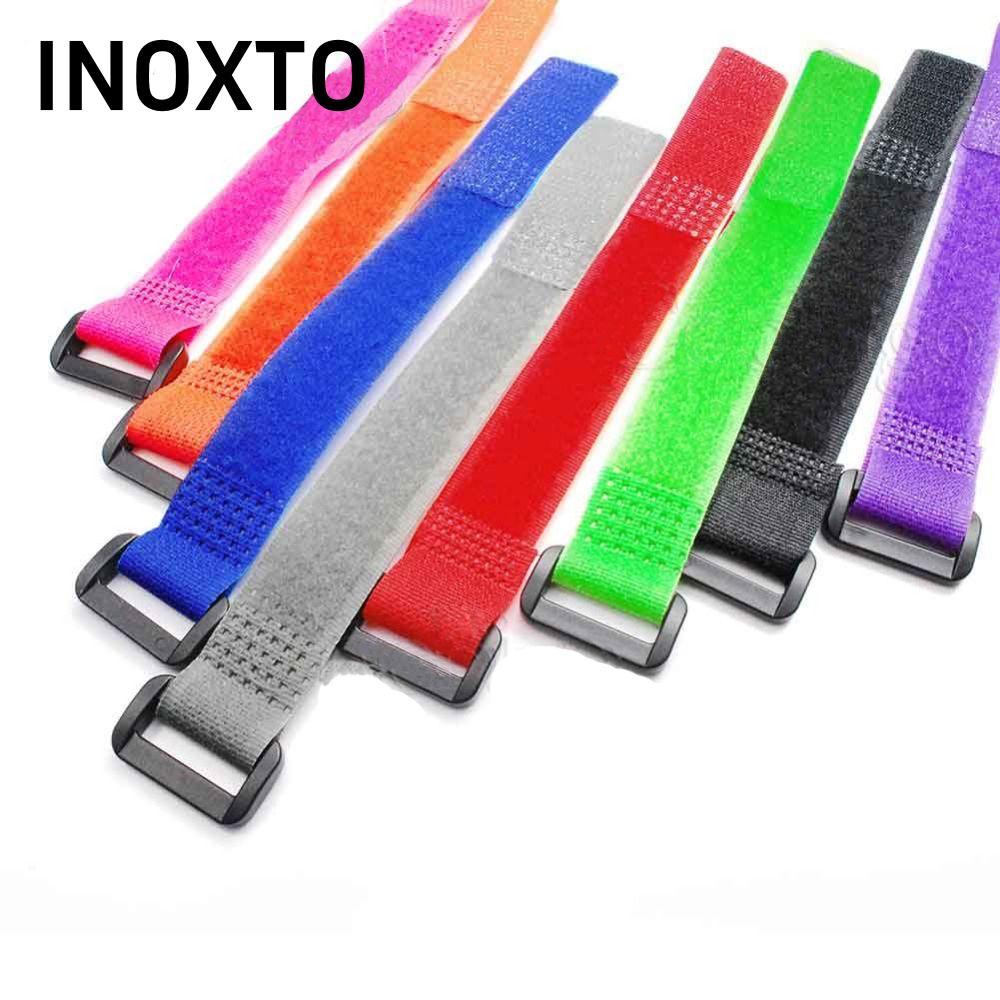 INOXTO 5 / 10 Dây Buộc Cáp Bền Eachine & Lipo Pin Dây Buộc Nhiều Màu