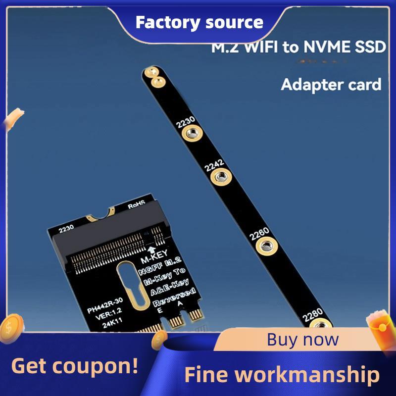 Bộ chuyển đổi PCIE 4.0 M.2 NVME SSD PCIE Adapter Cài đặt cho 2230 2242 2260 2280 M2 NVME SSD Riser C