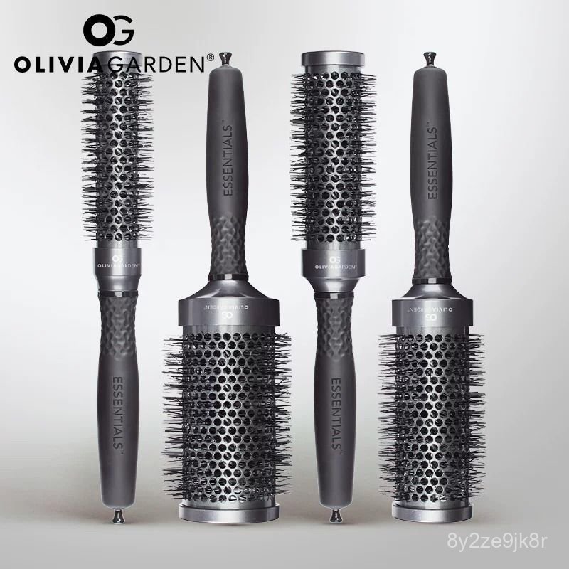 Lược tròn Olivia Garden uốn tóc tạo kiểu bồng bềnh chống tĩnh điện chuyên dụng salon