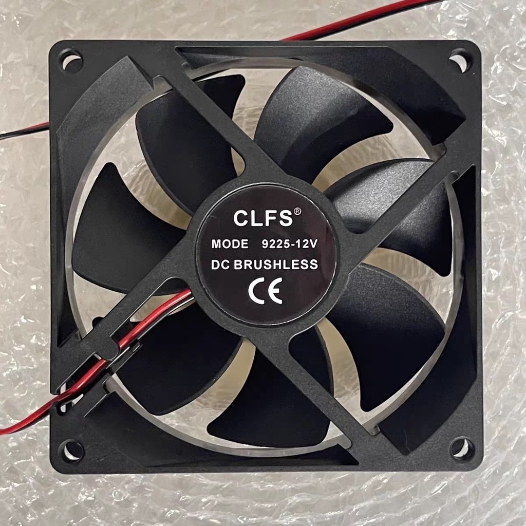 AA Thương Hiệu Mới CLFS 9225-12V 9CM / cm 2 Dây 9025 9CM Quạt Làm Mát