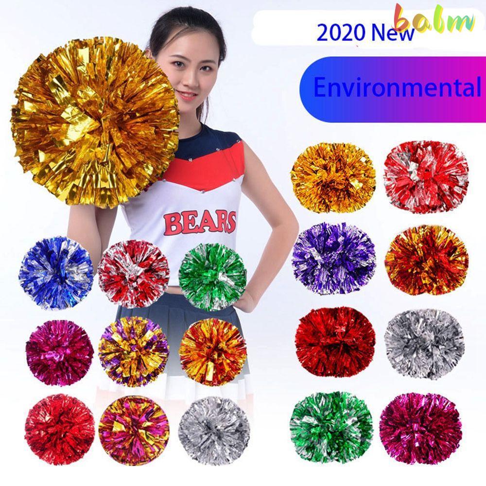 BALM Cổ Vũ Bóng Cổ Vũ Nhẫn Phong Cách Lạ Mắt Tay Cầm Đôi Lỗ Khiêu Vũ Trang Trí Tiệc