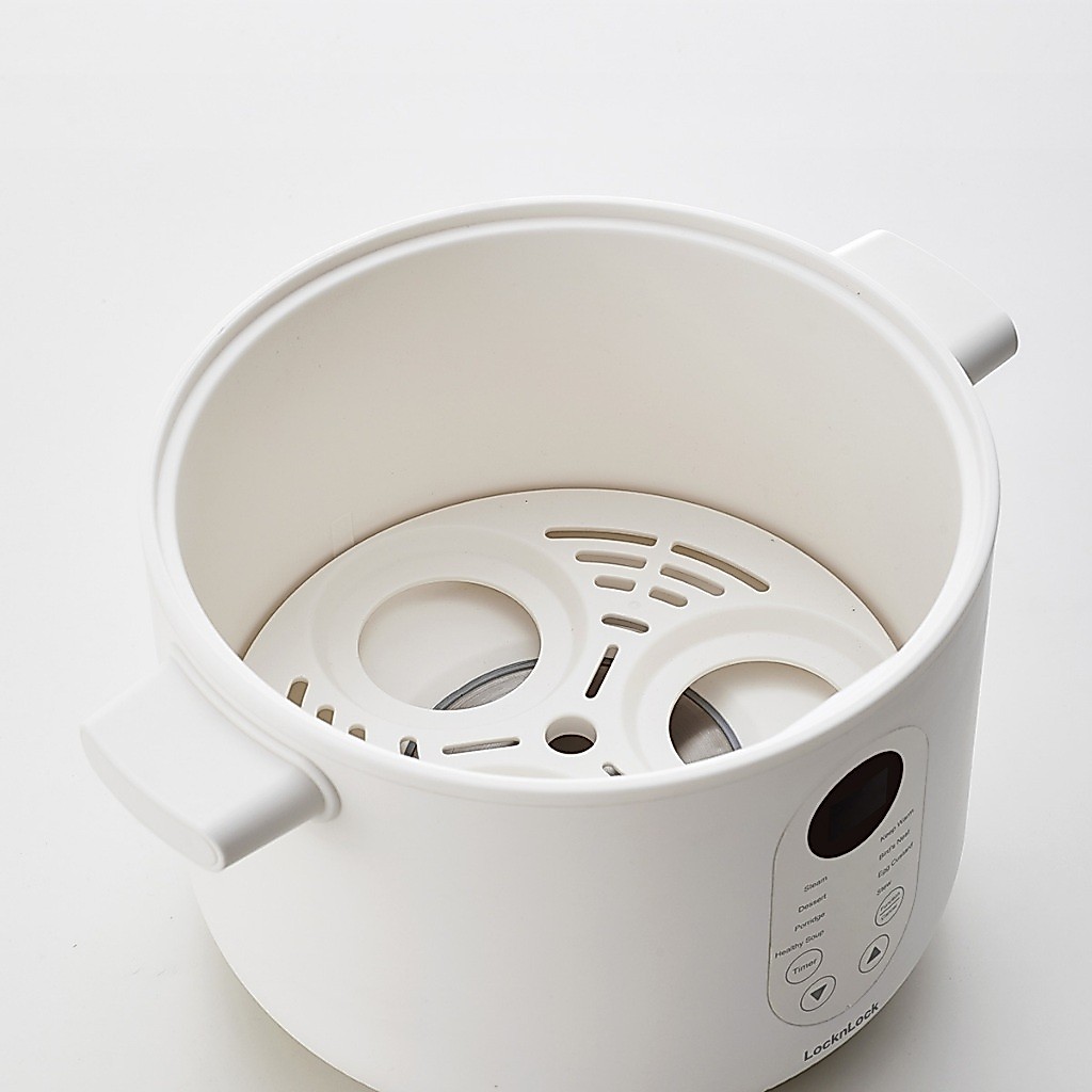 ☀ Nồi nấu chậm đa năng Locknlock Bianco Multi-function Slow Cooker 2.5L EJP164IVY ☀