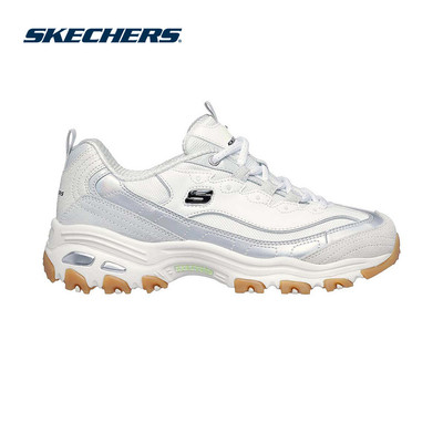 Giày Thể Thao Nữ Skechers Sport D'Lites Dazzling Shine Thường Ngày - 150556-WGY Air-Cooled Memory Foam