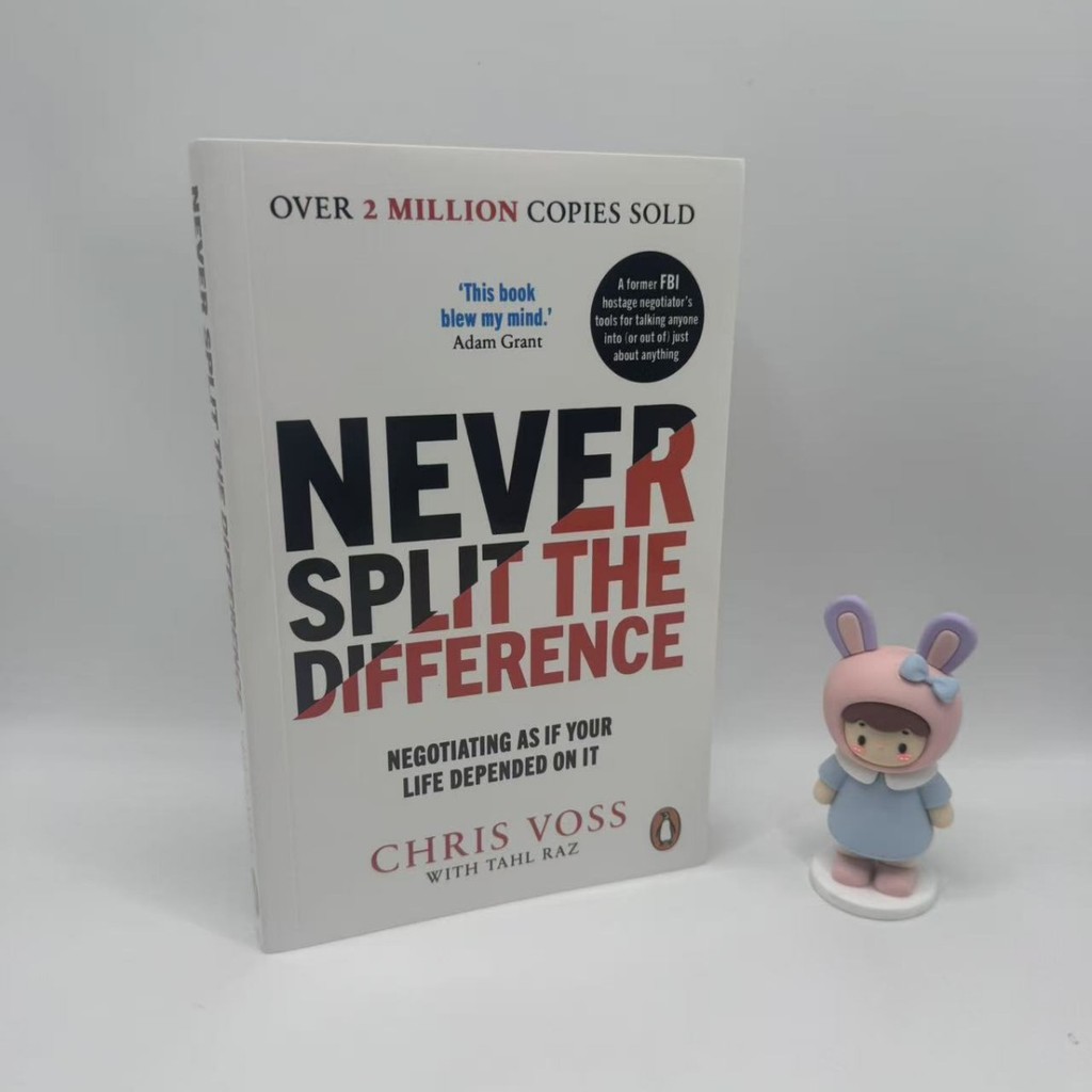Hàng sẵn Giao nhanh Never Split the Difference Sách tiếng Anh chính hãng Tiếp thị thương mại 8290026
