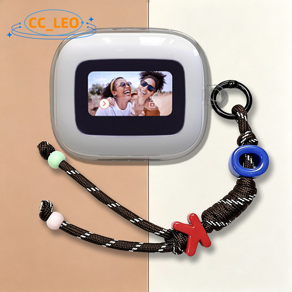 Suitable for JBL Live Buds 4 Case JBL Live Beam 4 Transparent Soft Case Cute OK Lanyard Compatible w