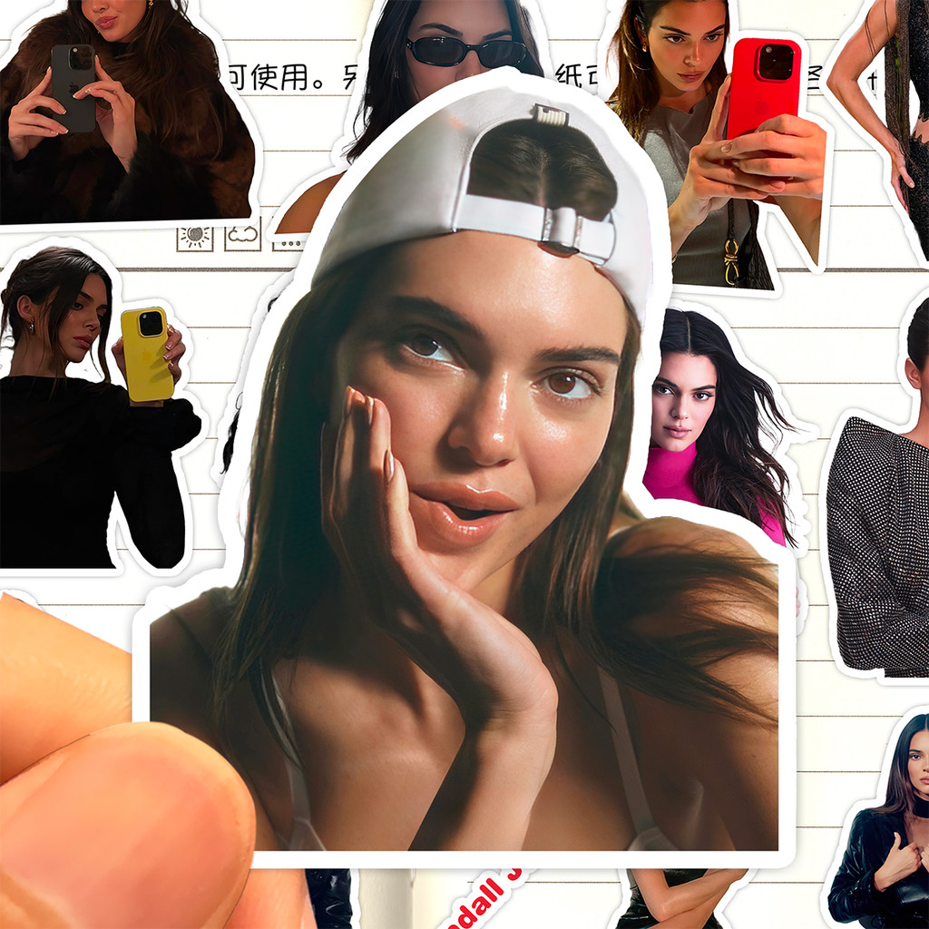 Kendall Jenner Dán Độ Nét Cao Chống Thấm Nước Cao Cấp Mô Hình Real Show Diễn Viên Kendall Jenner Dán