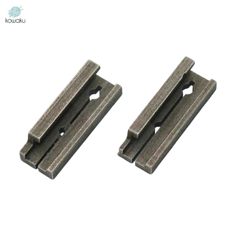 Kẹp cố định nhân đôi HU101 / Thép không gỉ để cắt chìa khóa trống / Bộ phận máy cắt chìa khóa /