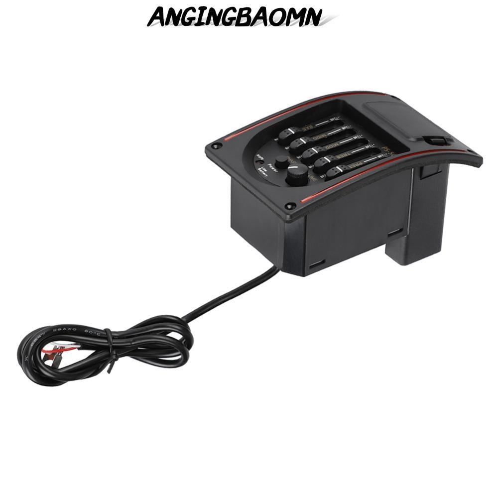 ANGINGBAOMN ​Đàn Guitar Preamp EQ​, EQ PS-500 ​Màn hình LCD​ ​Pickup đàn Guitar Acoustic, tiện lợi ​