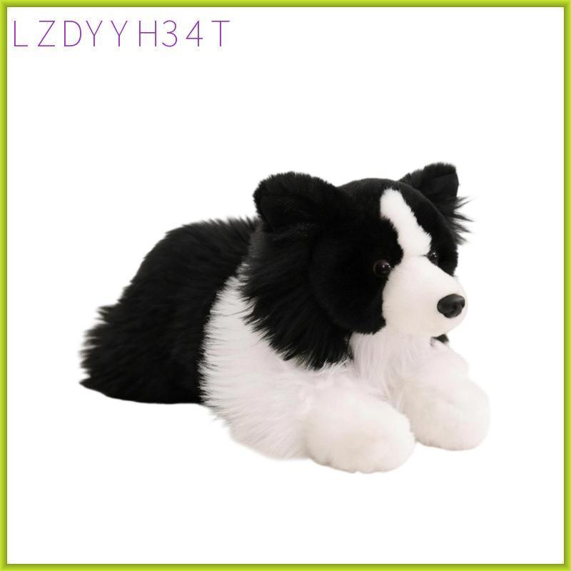 Cudly Border Collie Thú Nhồi Bông Hugtable Border Collie Thú Nhồi Bông Đồ Chơi Mờ Mềm Mại Cho Trẻ Tậ