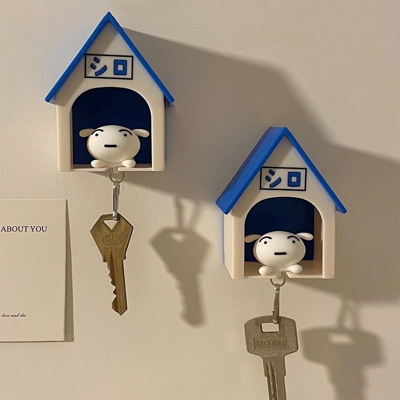 Ohaya | ShinchanShiroShinChanShiroShinChanShiroKeychainTrang tríPendantKeychain