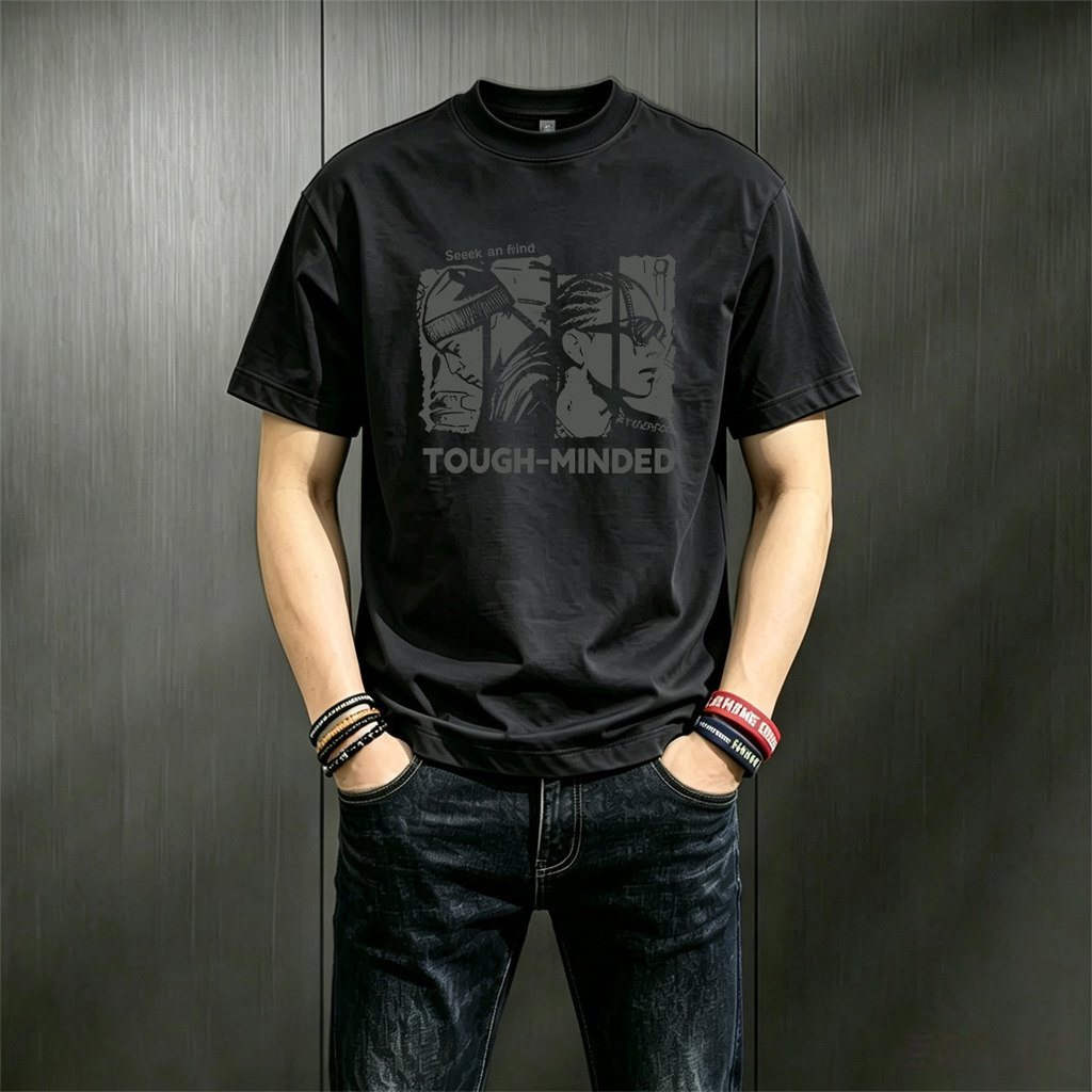 SADSOUP TREE HOUSE TEE Phiên bản được trang bị Giặt phai màu Thân thiện với da Thoáng khí TREE HOUSE