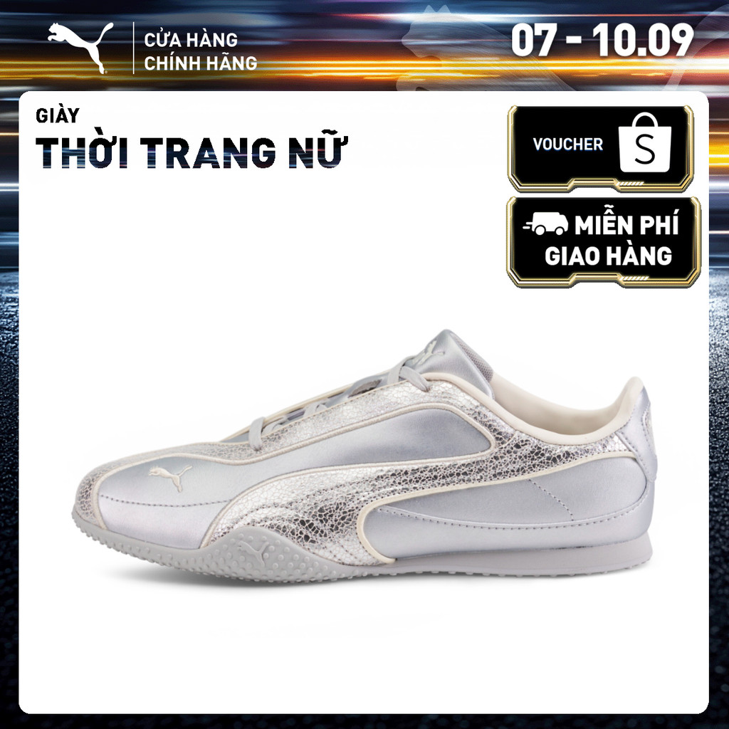 Giày Thời Trang PUMA Nữ Bella V2 Sleek Glacial Gray-Silver Màu Xám
