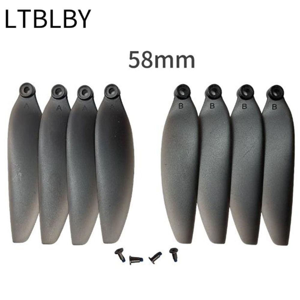 Lưỡi quạt gấp LTBLBY, Phụ tùng máy bay không người lái điều khiển từ xa bằng nhựa 58mm / 66mm, Lưỡi 