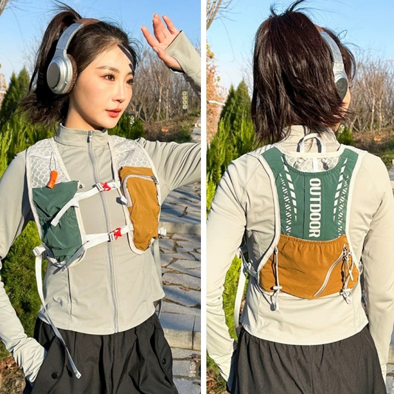 Cross-Country Running Backpack Outdoor Water Climbing Marathon Hiking Backpack Men and Women Riding 
