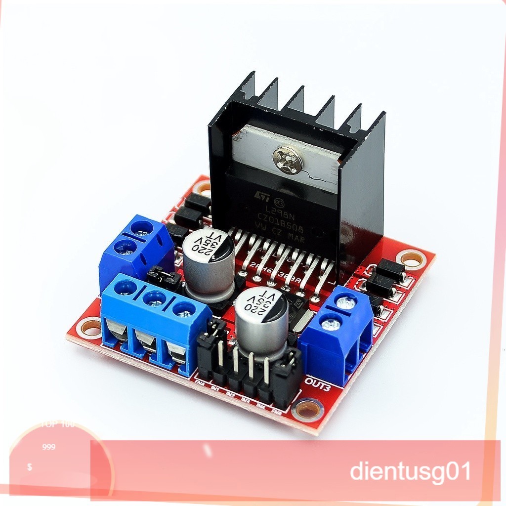 050 Module L298 L298N Điều Khiển Động Cơ DC Mạch Cầu H