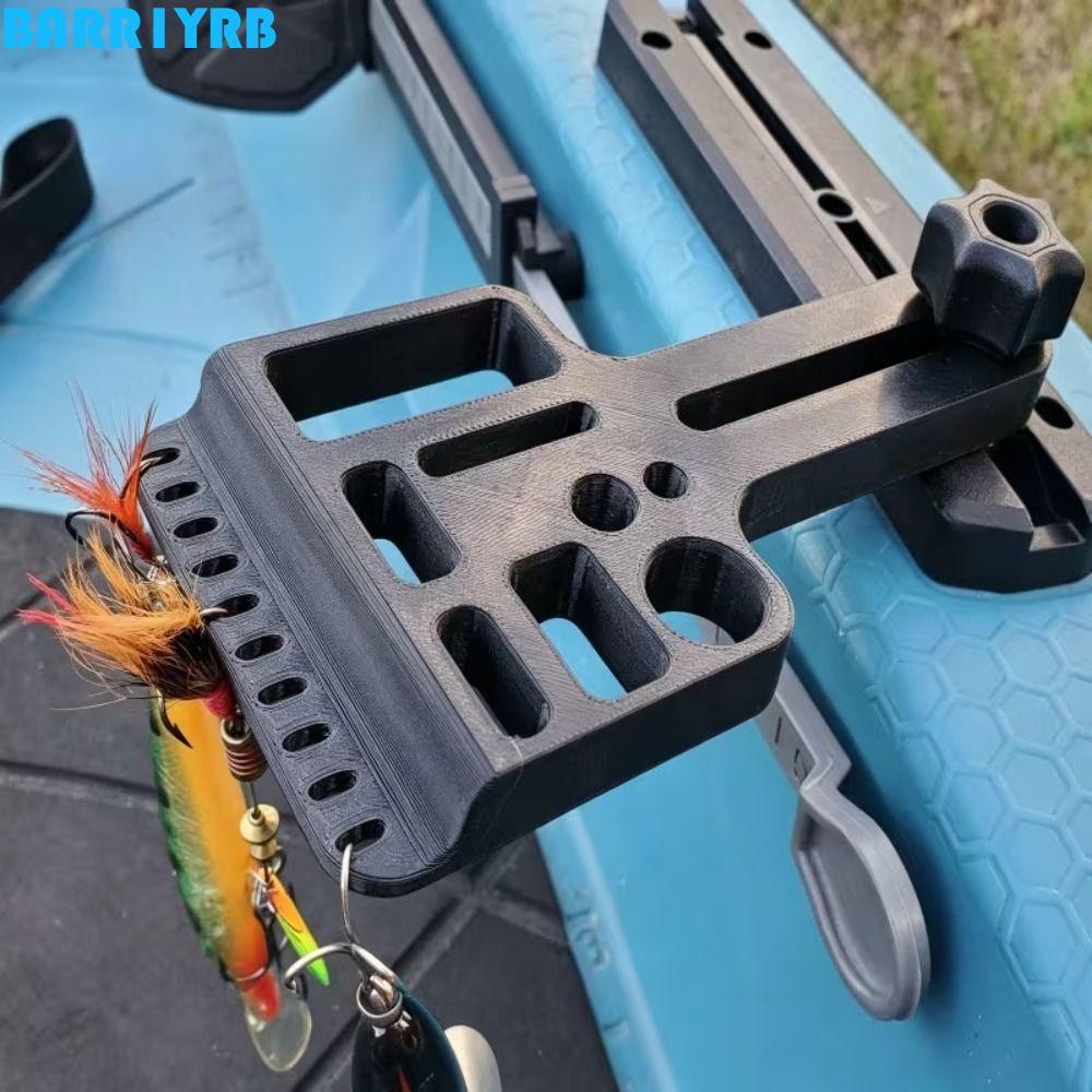BARR1YRB Kayak Fishing Gear Holder, Sturdy Portable Fishing Kayak Accessory, Organizer Durable Anti 