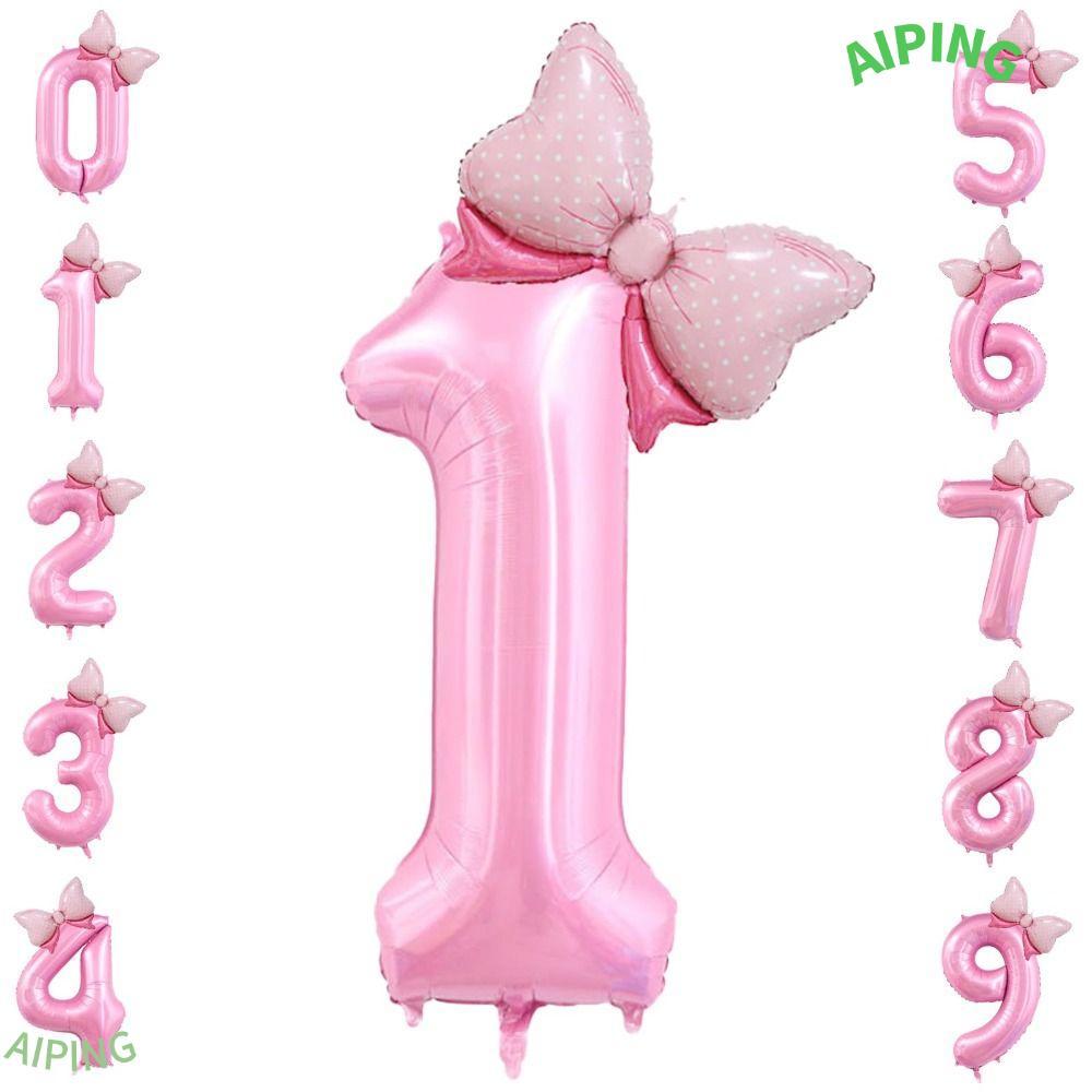 Bóng bay số Jumbo NG1ZX, Đồ trang trí sinh nhật 40 Inch Quả bóng số sinh nhật, Ballons Tiệc sinh nhậ