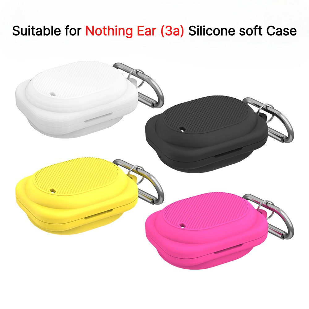 Suitable for Nothing Ear (3a) Case Soft Silicone Case Compatible with Nothing Ear (3a) Shockproof Sh