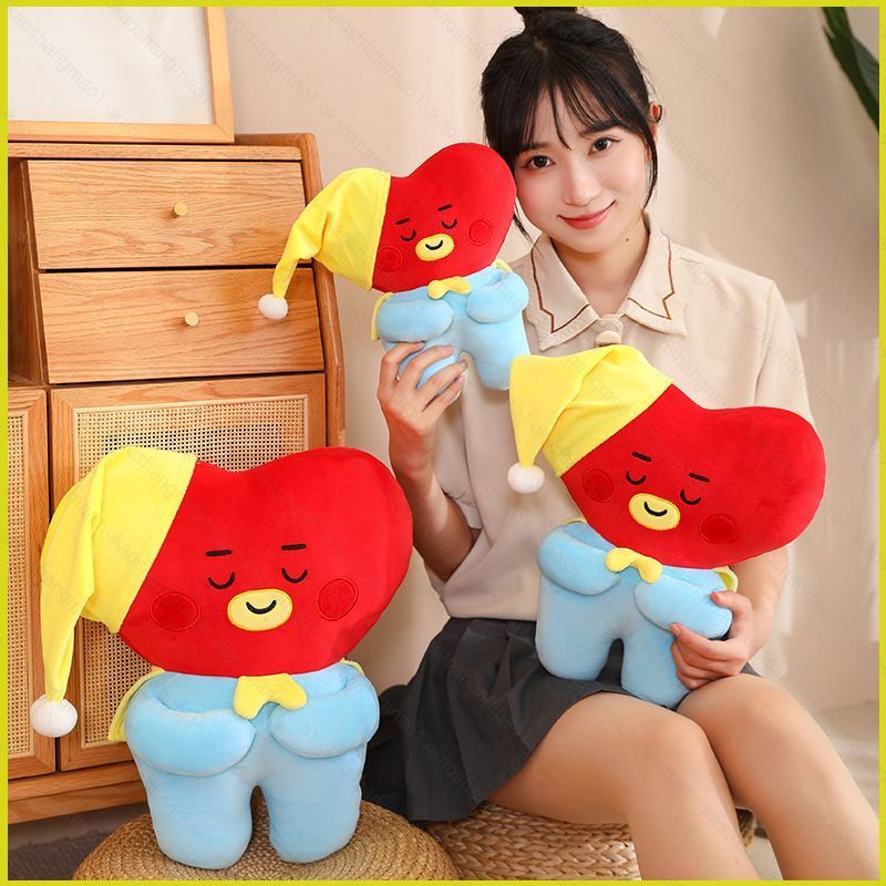 BTS BT21 Cooky Jungkook Mang J-Hope Chimmy Jimin Sleepy Series Sang Trọng Búp Bê Pyjama Gối Sang Trọ
