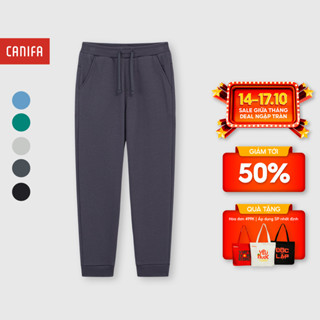 Quần nỉ bé trai CANIFA cạp chun form vừa 2BP24W008