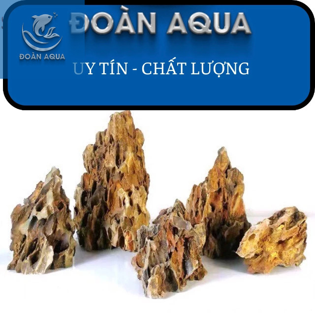 Đá Tiger - Đá Trang Trí Bể Thủy Sinh 1KG DD Aqua
