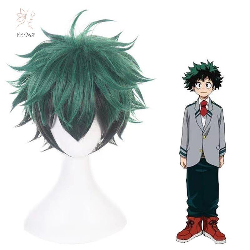 Tóc giả cosplay Izuku Midoriya (Deku) từ bộ anime My Hero Academia