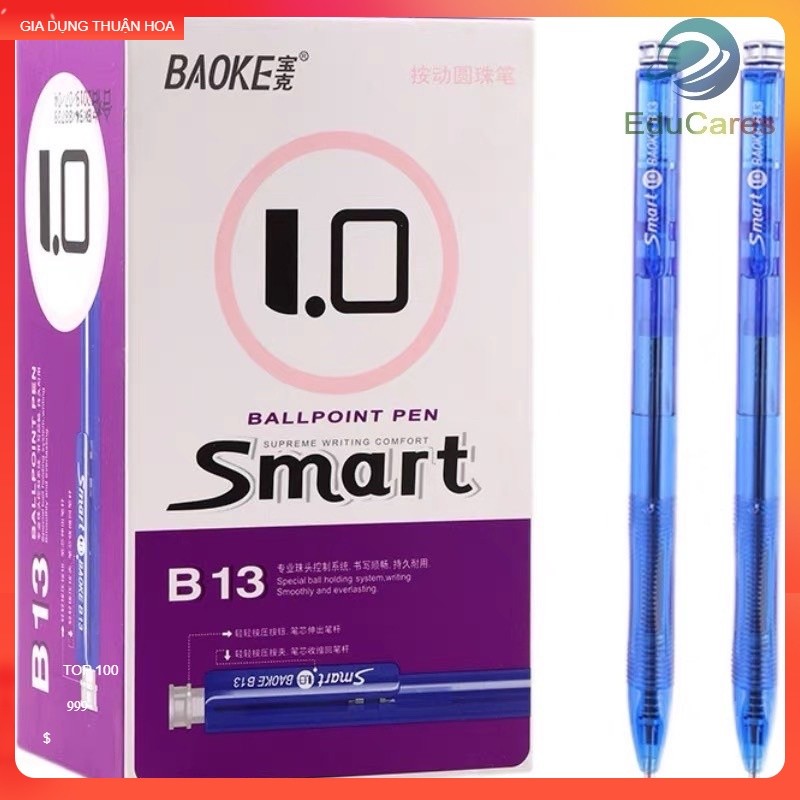 Combo 10 Bút bi cao cấp BAOKE Smart B13 - 10 chiếc