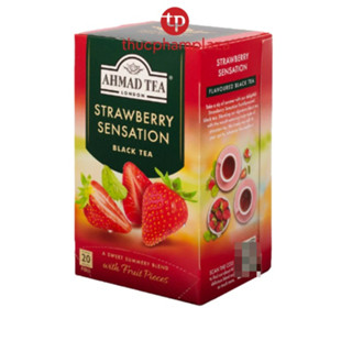  Trà Dâu AHMAD hộp 40g 20 túi lọc có bao thiếc 