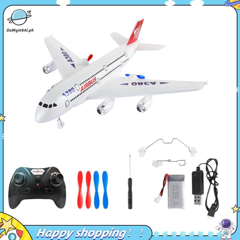 [ouwym9al] Máy bay Airbus A380 RC 2.4G Đồ chơi điều khiển từ xa Máy bay cánh cố định Con quay hồi ch