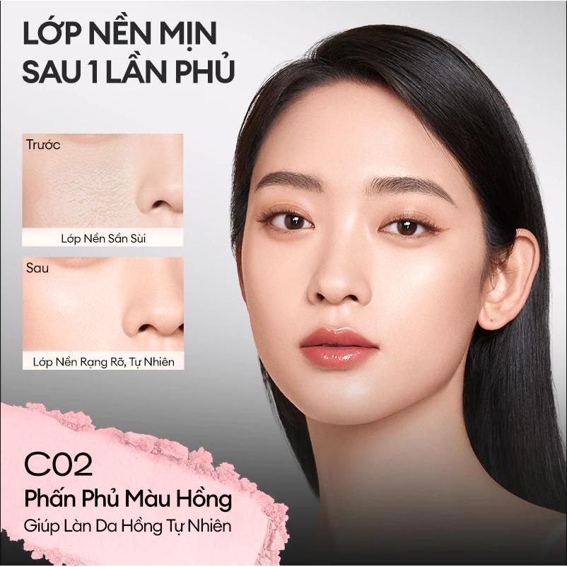 Ảnh 6 của Phấn phủ COLORKEY Matte Brighten dạng bột, lâu trôi, trang điểm tự nhiên, kiểm soát dầu 8g