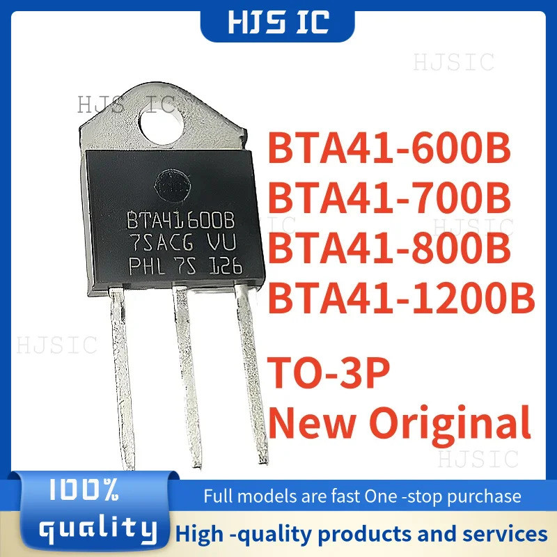 5 CHIẾC BTA41-600B BTA41-700B BTA41-800B BTA41-1200B BTA41 TO-3P BTA41600B BTA41700B BTA41800B BTA41