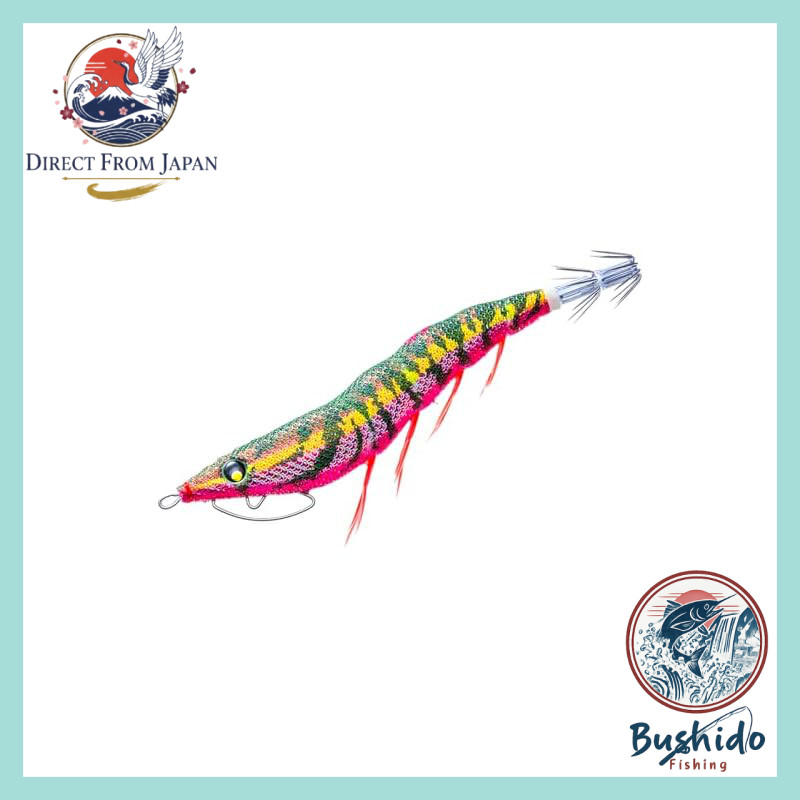 DUEL Easy Q Cast Squid Jigs - 3.0 and 3.5 Size Options, Various Colors, Slow Sink Rate approximately
