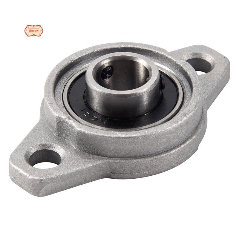 FL001 Hợp kim kẽm 12mm Lỗ khoan tự căn chỉnh Gối khối mang Mặt bích