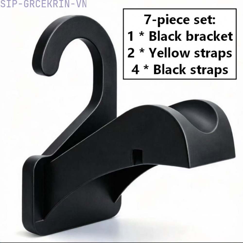 Plastic support bracket for swimming pool piping prevent pool hoses from sagging