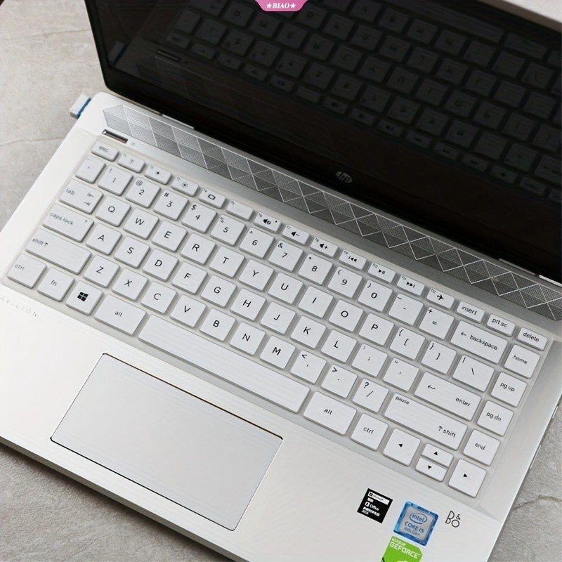 HP Pavilion 14 Laptop Bàn Phím Silicon Bảo Vệ Chống Bụi Chống Thấm Nước Siêu Mỏng Fit 14-ce 14-cf 14
