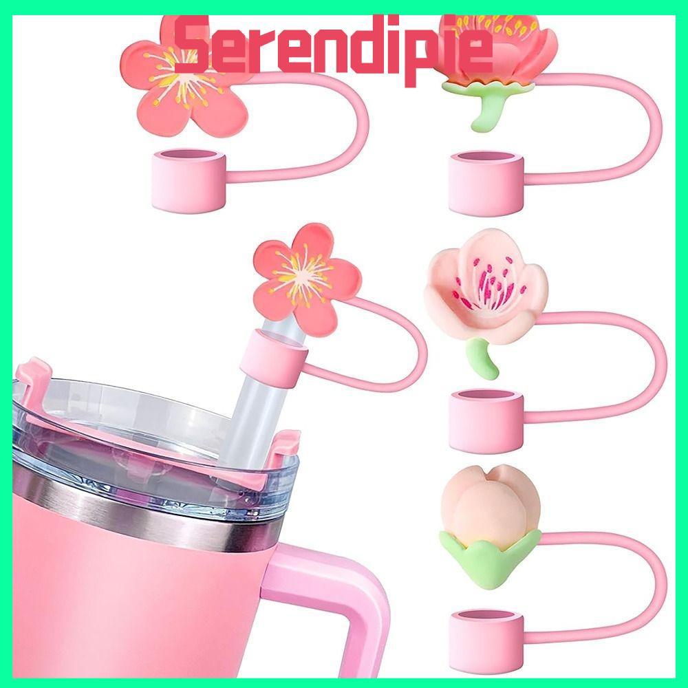 SEENDIPIE Ống Hút Đầu Bao, Chống Bụi Niêm Phong Tốt Ống Hút Topper, Đồ Dùng Dự Tiệc Nhỏ Gọn Nắp Ống 
