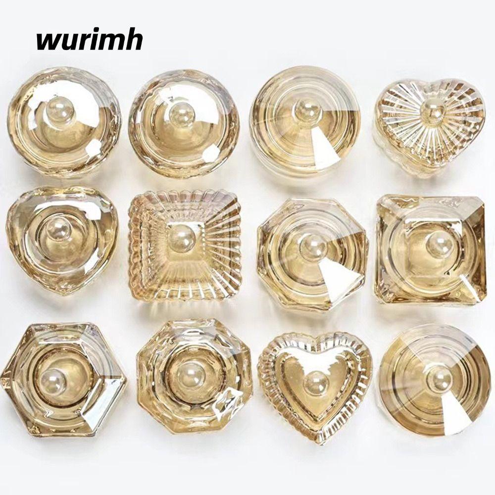 WURIMH924YYI Liquid Powder Glass, Crystal Nail Supplies Glass Dappen Dish, Phụ kiện Acrylic Universa